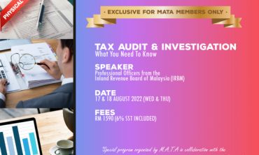 Tax Audit & Investigation Workshop